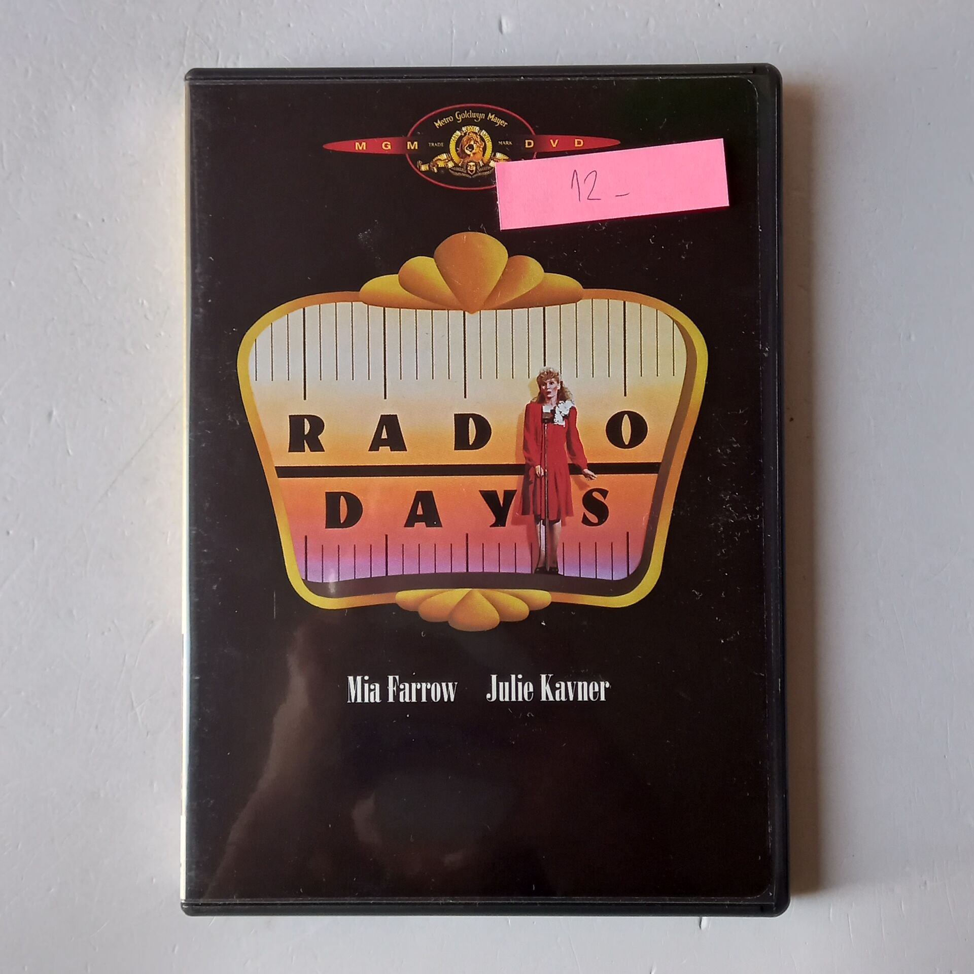 RADIO DAYS - WOODY ALLEN, MIA FARROW, JULIE KAVNER - DVD 1.BÖLGE 2.EL