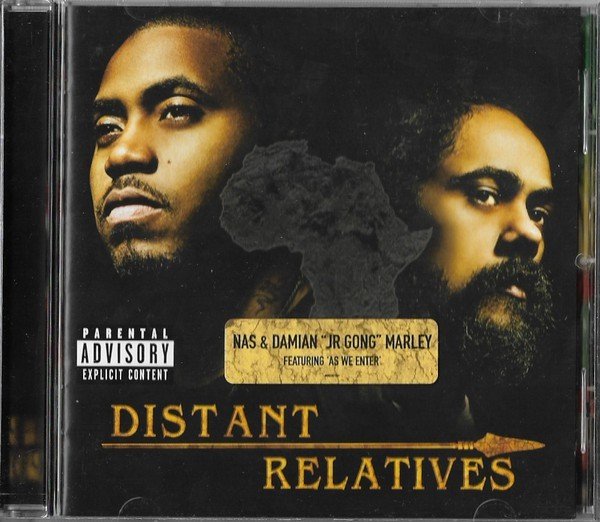 NAS & DAMIEN MARLEY - DISTANT RELATIVES (2010) - CD HIP HOP / REGGAE 2.EL