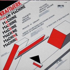 KRAFTWERK - THE MAN MACHINE (1978) - LP 1993 EDITIONJ SIFIR PLAK