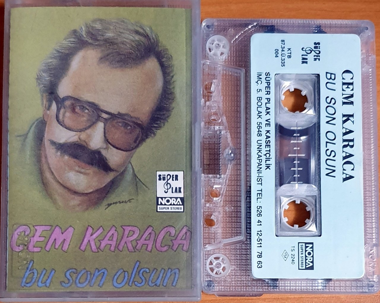 CEM KARACA - BU SON OLSUN (1987) - KASET 2.EL