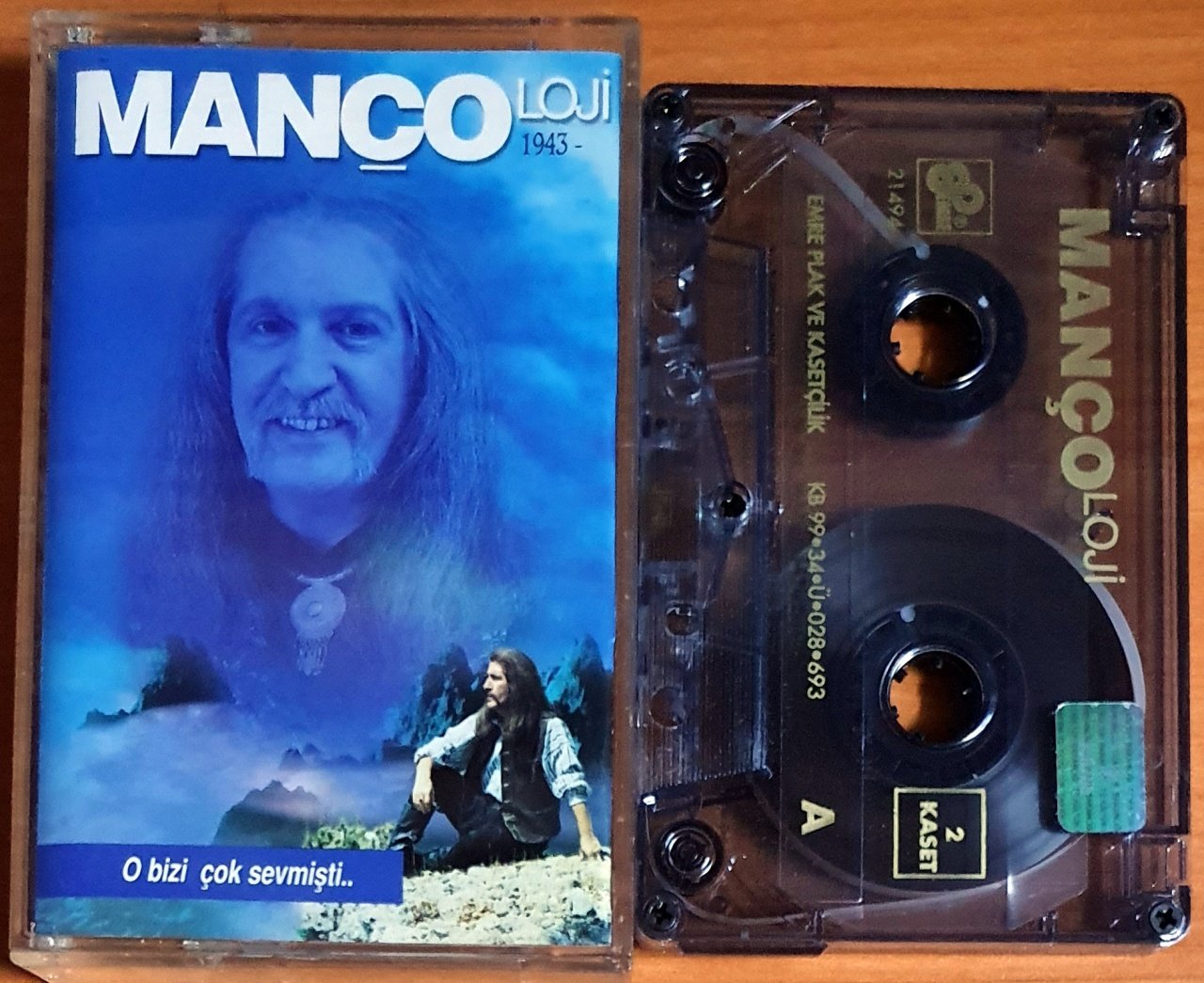 BARIŞ MANÇO - MANÇOLOJİ KASET 2 (1999) - KASET EMRE 2.EL