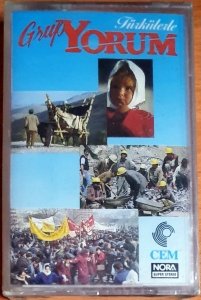 GRUP YORUM - TÜRKÜLERLE (1989) - KASET CEM MÜZİK SIFIR
