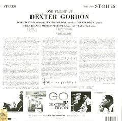DEXTER GORDON - ONE FLIGHT UP - LP BLUE NOTE 2015 EDITION SIFIR PLAK
