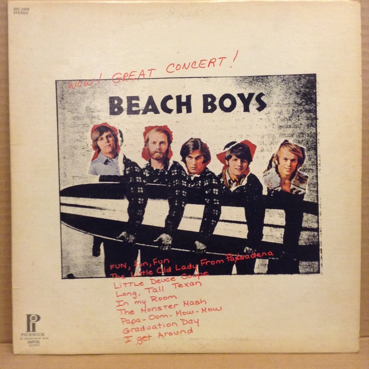 BEACH BOYS - WOW! GREAT CONCERT! 2.EL PLAK