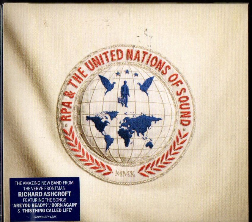 (RICHARD ASHCROFT) RPA & THE UNITED NATIONS OF SOUND - UNITED NATION OF SOUND (2010) - CD CARDSLEEVE GATEFOLD 2.EL