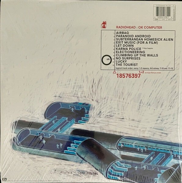 RADIOHEAD - OK COMPUTER (1997) - 2xLP 2022 REISSUE SIFIR PLAK