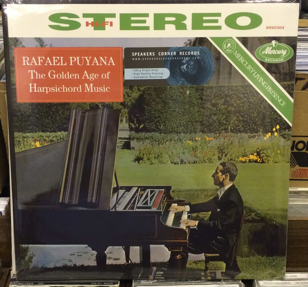RAFAEL PUYANA - GOLDEN AGE OF HARPSICHORD LP SFR