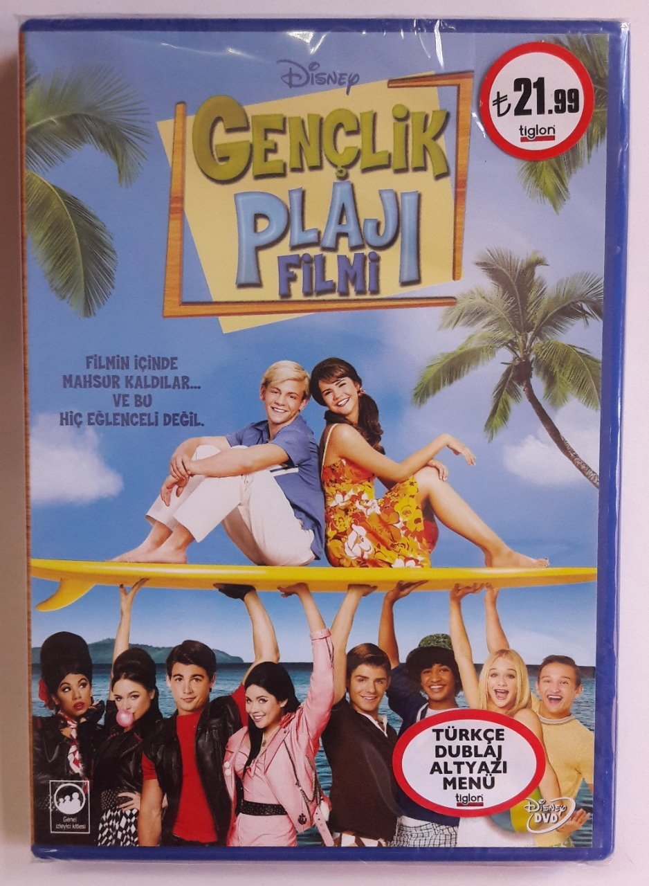 GENÇLİK PLAJI FİLMİ - TEEN BEACH MOVIE - DVD SIFIR