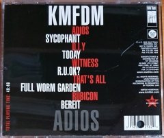 KMFDM - ADIOS (1999) - CD WAX TRAX! RECORDS 2.EL