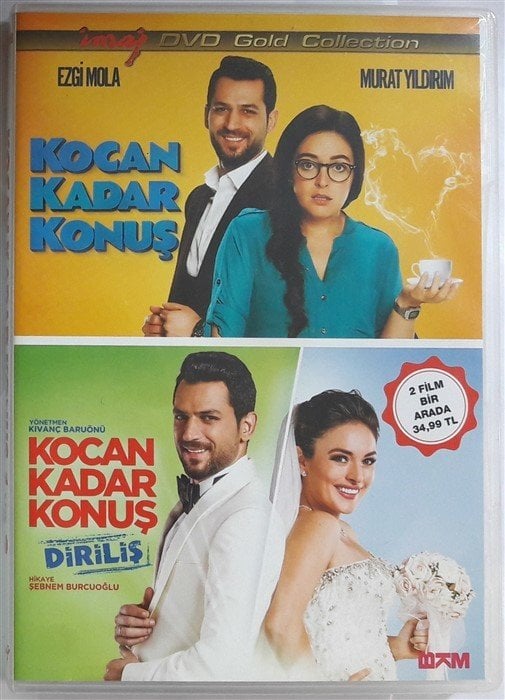 KOCAN KADAR KONUŞ / KOCAN KADAR KONUŞ DİRİLİŞ - EZGİ MOLA - KIVANÇ BARUÖNÜ - DVD 2.EL