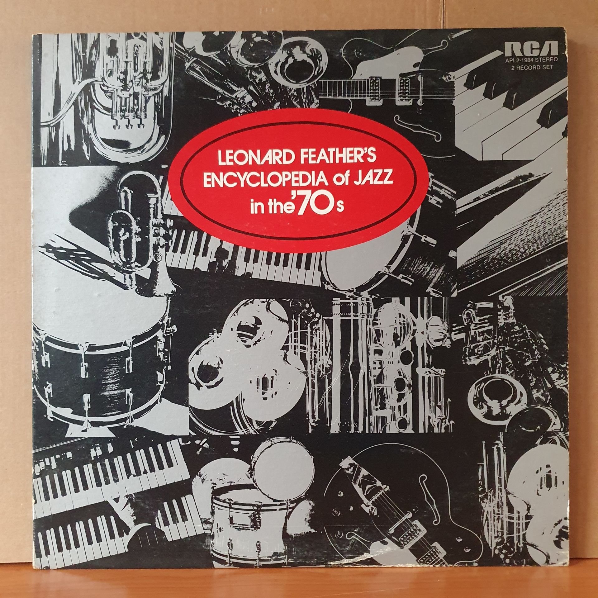 LEONARD FEATHER'S ENCYCLOPEDIA OF JAZZ IN THE '70S / GIL EVANS, GATO BARBIERI, NINA SIMONE, BUDDY RICH, DUKE ELLINGTON (1976) - 2LP 2.EL PLAK