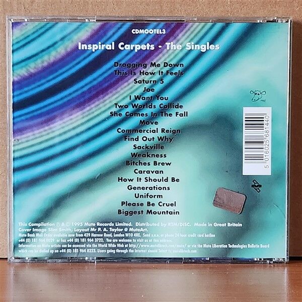 INSPIRAL CARPETS – THE SINGLES (1995) - CD 2.EL