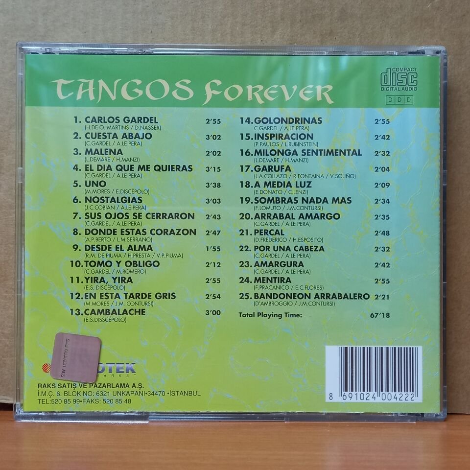 TANGOS FOREVER (1996) - CD 2.EL