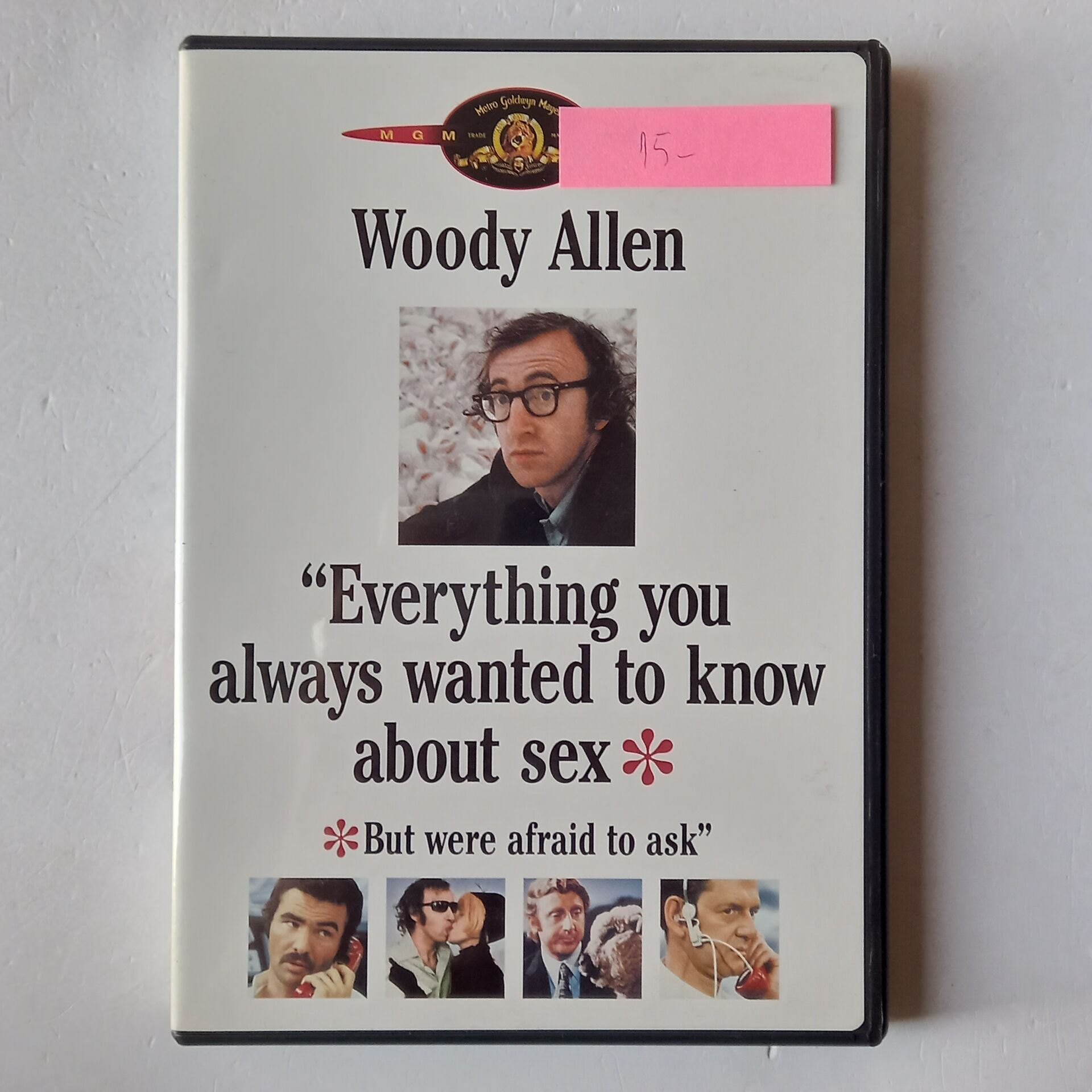 EVERYTHING YOU ALWAYS WANTED TO KNOW ABOUT SEX BUT WERE AFRAID TO ASK - WOODY ALLEN - DVD 1.BÖLGE 2.EL