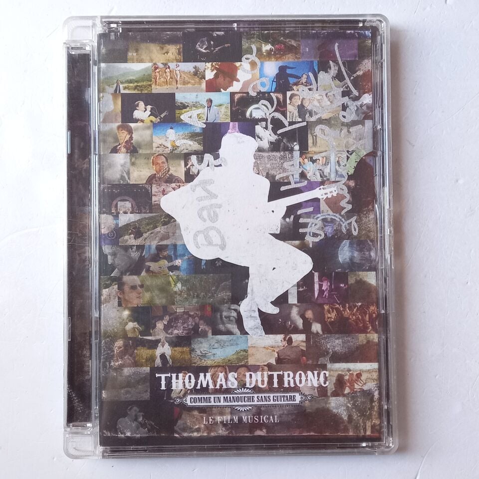 THOMAS DUTRONC – COMME UN MANOUCHE SANS GUITARE / LE FILM MUSICAL (2009) - DVD JEWEL CASE 2.EL
