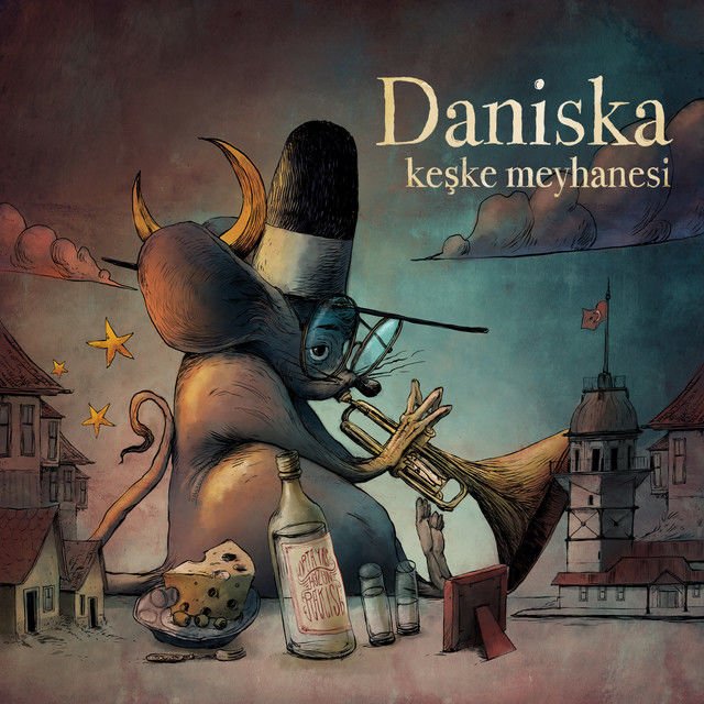 DANİSKA - KEŞKE MEYHANESİ [FEAT. ÜMİT BESEN, YAŞAR, HÜSNÜ ARKAN, HÜSEYİN TURAN,..] (2022) - LP SIFIR PLAK