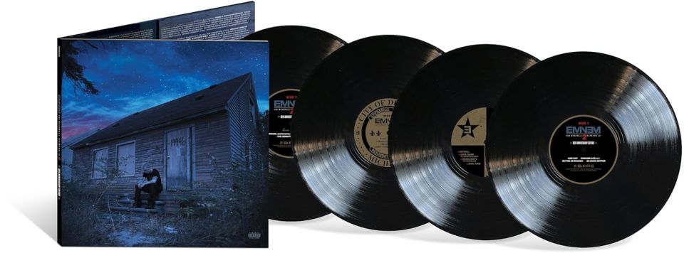 EMINEM - THE MARSHALL MATHERS LP 2 (2013) - 4LP 2024 10TH ANNIVERSARY EDITION SIFIR PLAK
