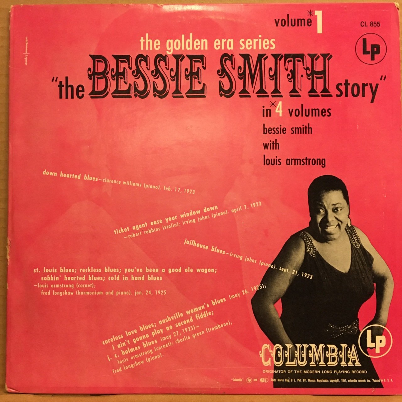 BESSIE SMITH - BESSIE SMITH STORY VOLUME 1 2.EL PLAK