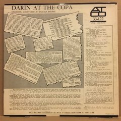BOBBY DARIN - DARIN AT THE COPA (1960) MONO 2.EL PLAK