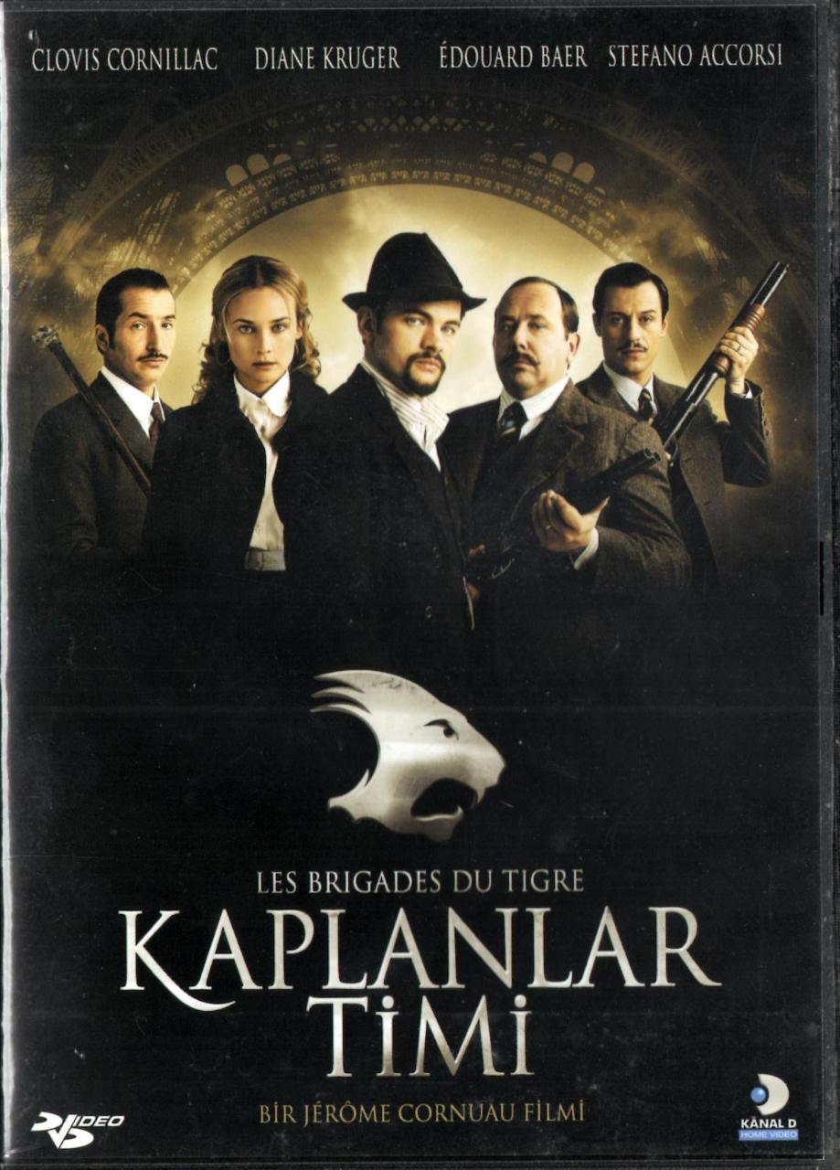 KAPLANLAR TİMİ - LES BRIGADES DU TIGRE - CLOVIS CORNILLAC - DIANE KRUEGER - JEROME CORNUAU - DVD 2.EL