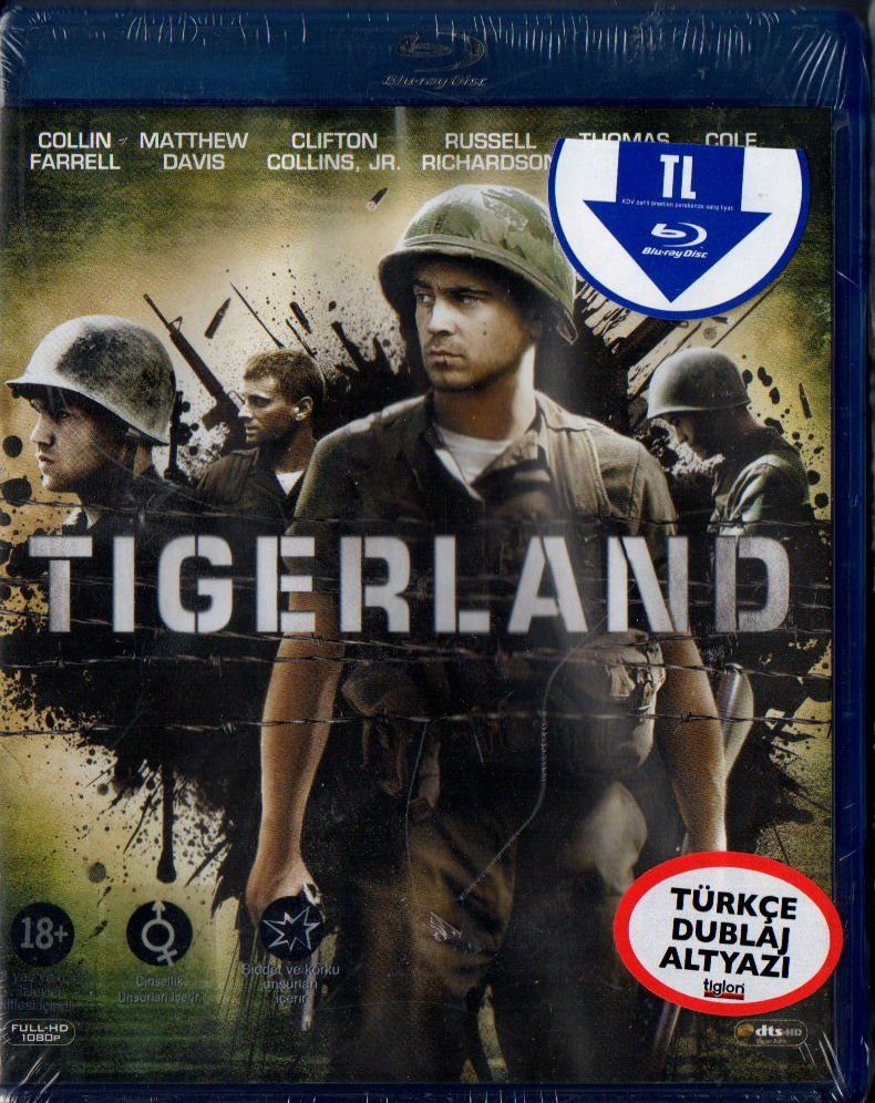 TIGERLAND - COLLIN FARRELL - BLU-RAY AMBALAJINDA SIFIR