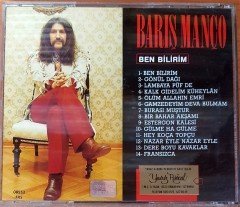 BARIŞ MANÇO - BEN BİLİRİM (1998) CD 2.EL