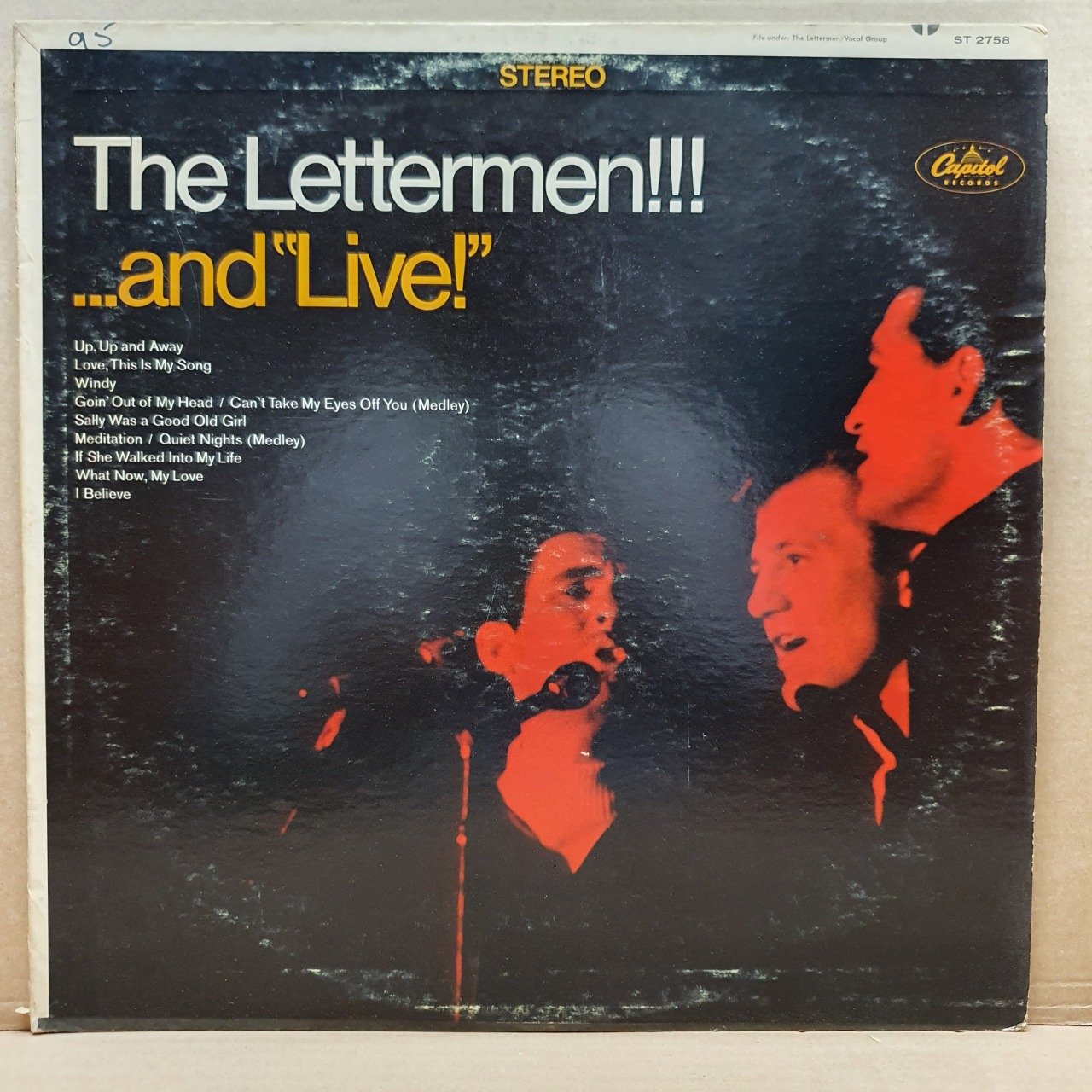 THE LETTERMEN - AND LIVE (1967) - LP 2.EL PLAK