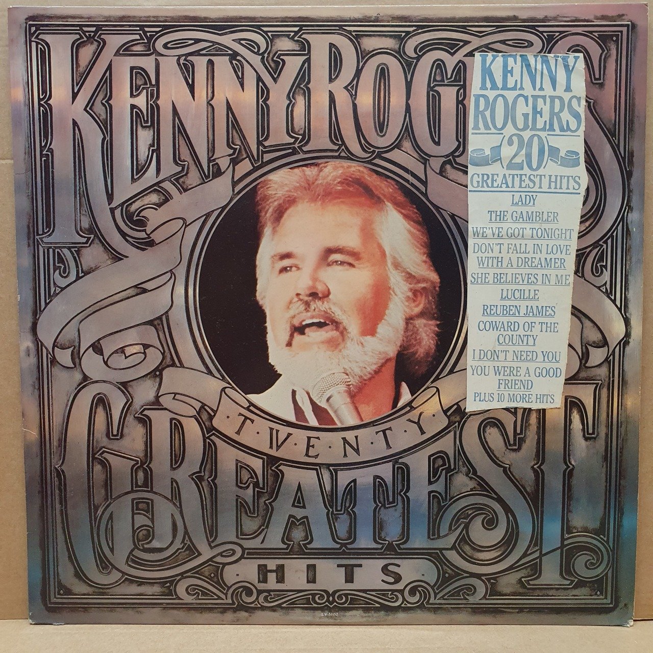 KENNY ROGERS - TWENTY GREATEST HITS (1983) - LP 2.EL PLAK