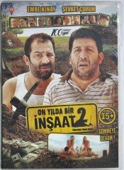 İNŞAAT 2 ON YILDA BİR - EMRE KINAY - ŞEVKET ÇORUH - ÖMER VARGI - DVD 2.EL