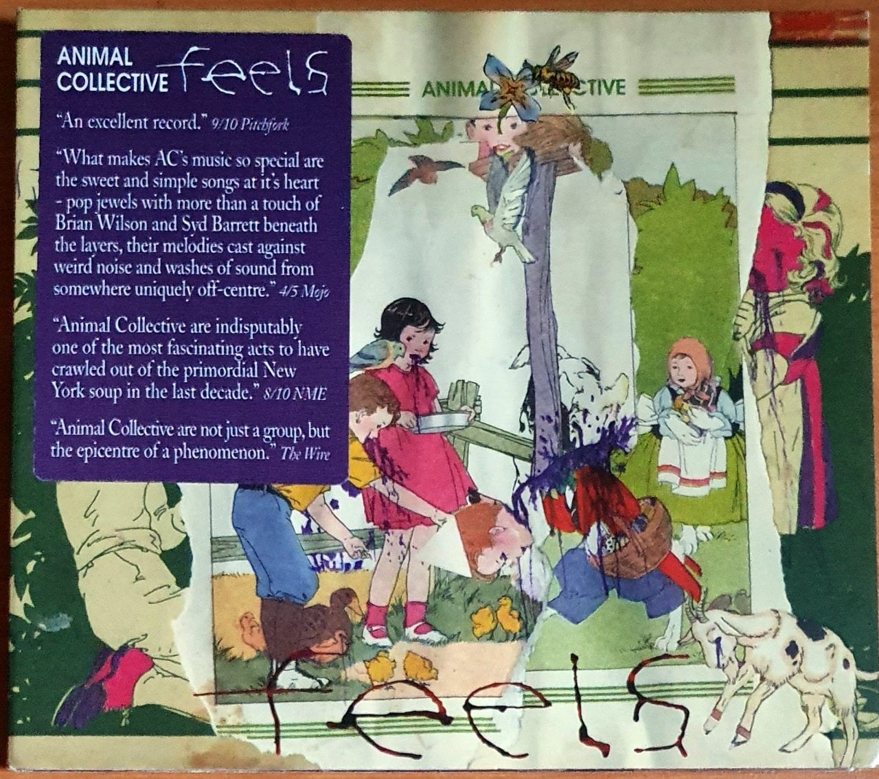 ANIMAL COLLECTIVE - FEELS (2005) - CD FAT CAT RECORDS 2.EL