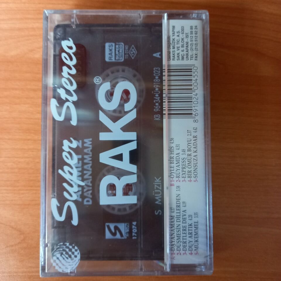 AHMET 2 / DAYANAMAM (1996) - KASET SIFIR