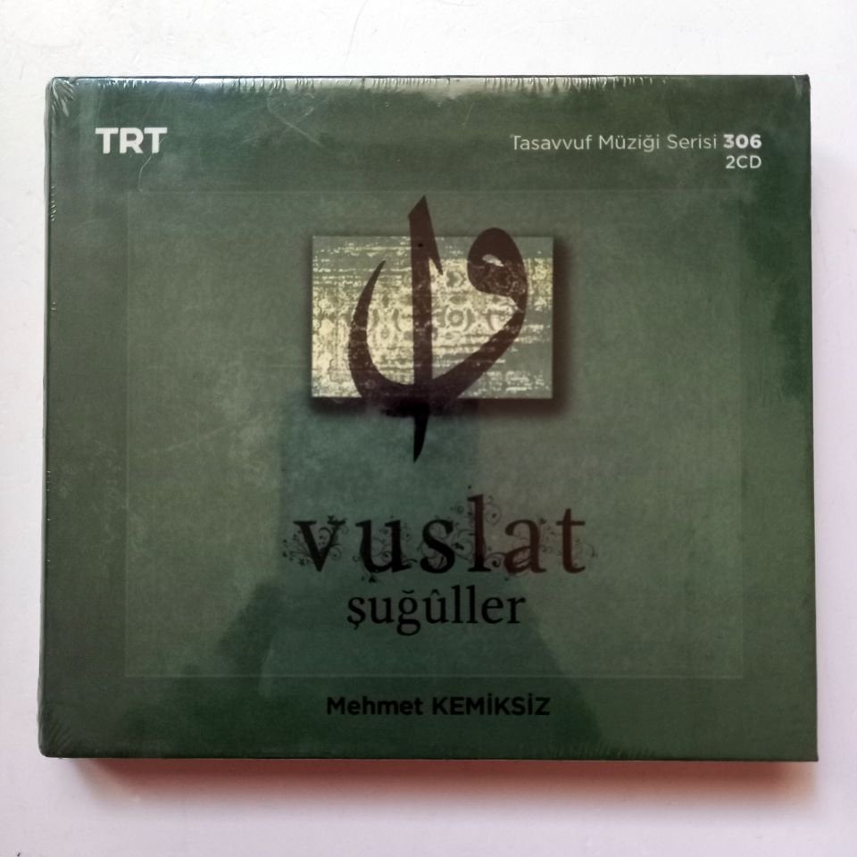 VUSLAT - ŞUĞÜLLER / MEHMET KEMİKSİZ / TASAVVUF MÜZİĞİ / TRT ARŞİV SERİSİ  306 - 2CD SIFIR