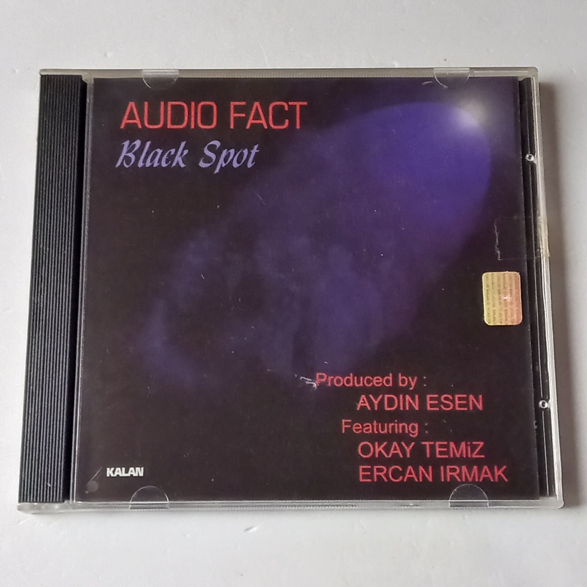 AUDIO FACT FEATURING OKAY TEMİZ, ERCAN IRMAK – BLACK SPOT (1998) - CD 2.EL