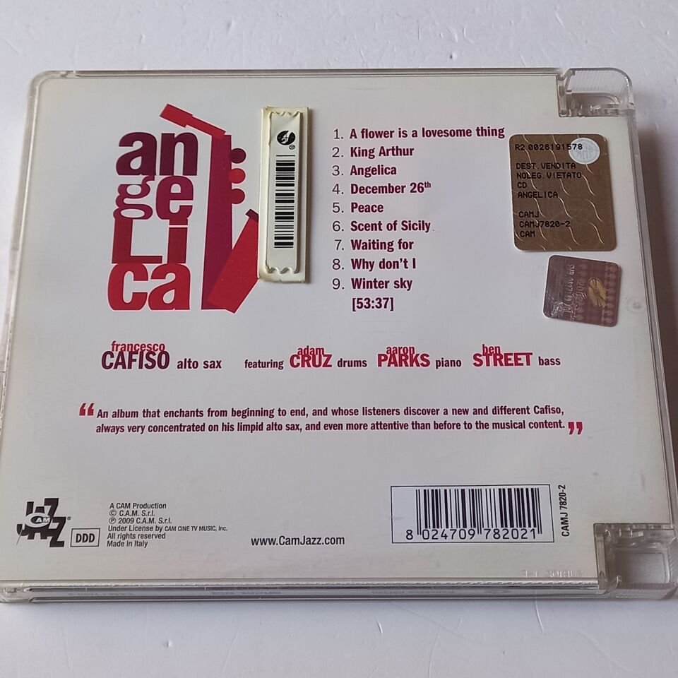 FRANCESCO CAFISO QUARTET – ANGELICA (2009) - CD 2.EL