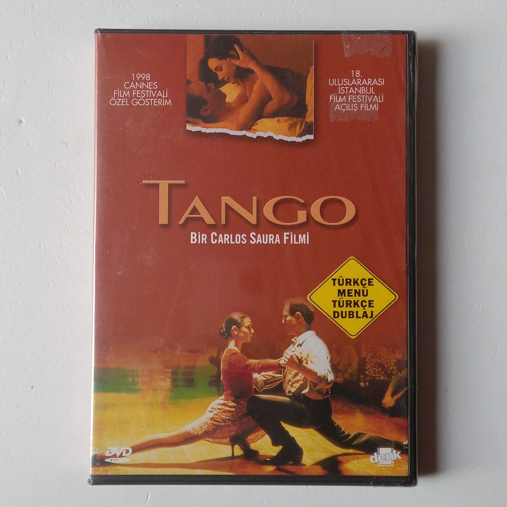 TANGO - CARLOS SAURA - DVD AMBALAJINDA SIFIR