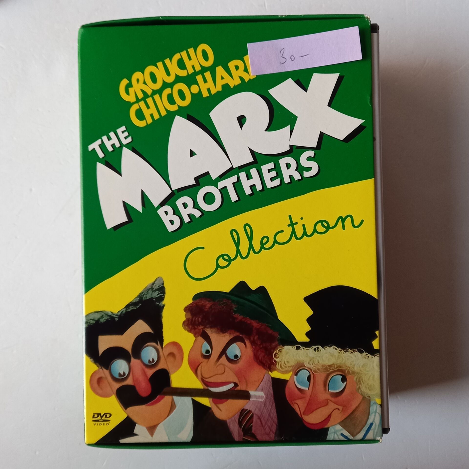 THE MARX BROTHERS COLLECTION - A NIGHT AT THE OPERA / A DAY AT THE RACES / A NIGHT IN CASABLANCA / ROOM SERVICE / AT THE CIRCUS / GO WEST / THE BIG STORE - BOX SET 7 DVD 1.BÖLGE 2.EL