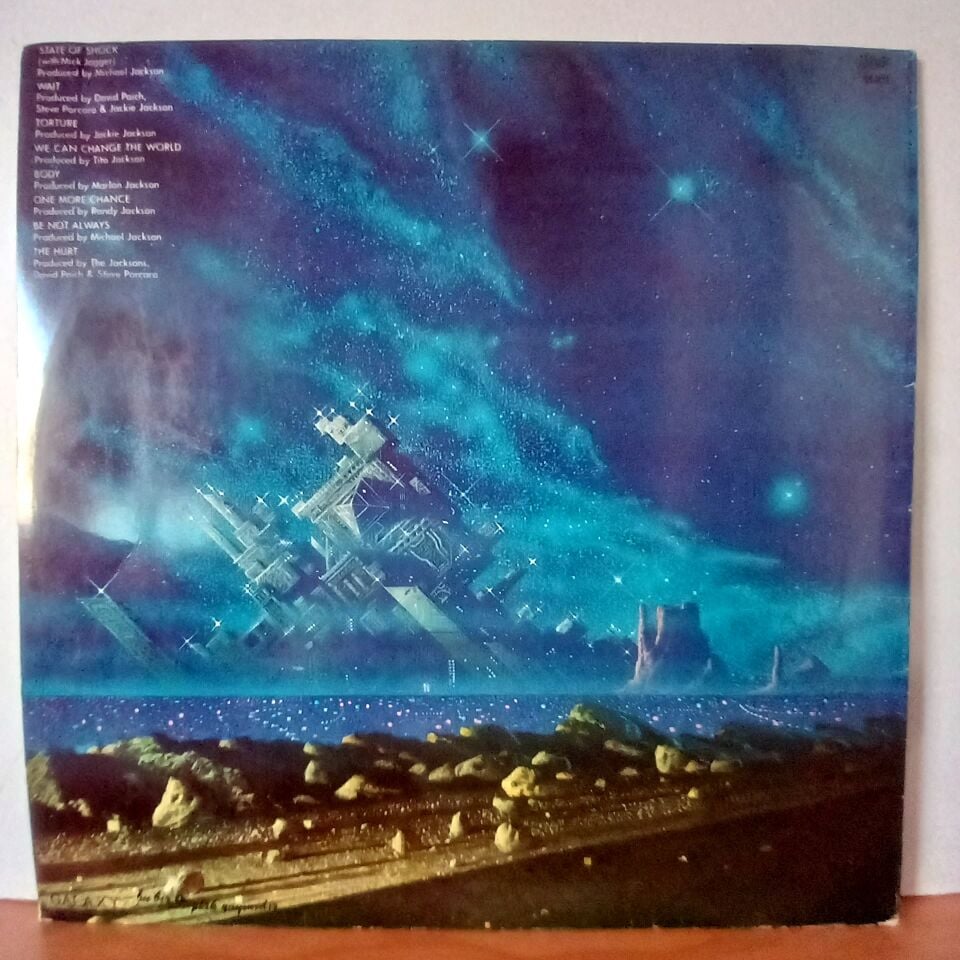 JACKSONS – VICTORY (1984) - YERLİ BASKI LP 2.EL PLAK