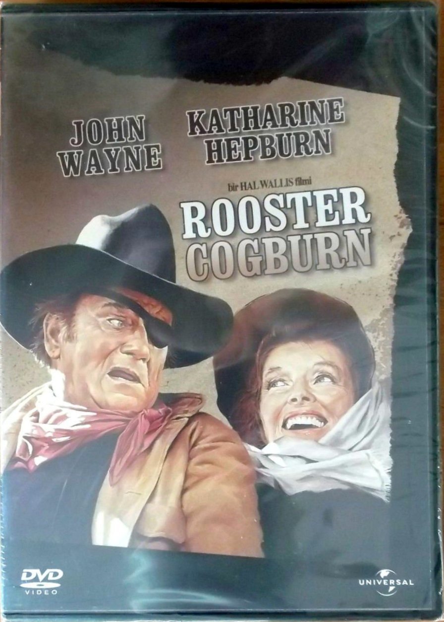 ROOSTER COGBURN - JOHN WAYNE - KATHARINE HEPBURN - HAL WALLIS - DVD 2.EL