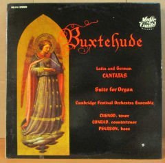 BUXTEHUDE - LATIN AND GERMAN CANTATAS - LP 2.EL