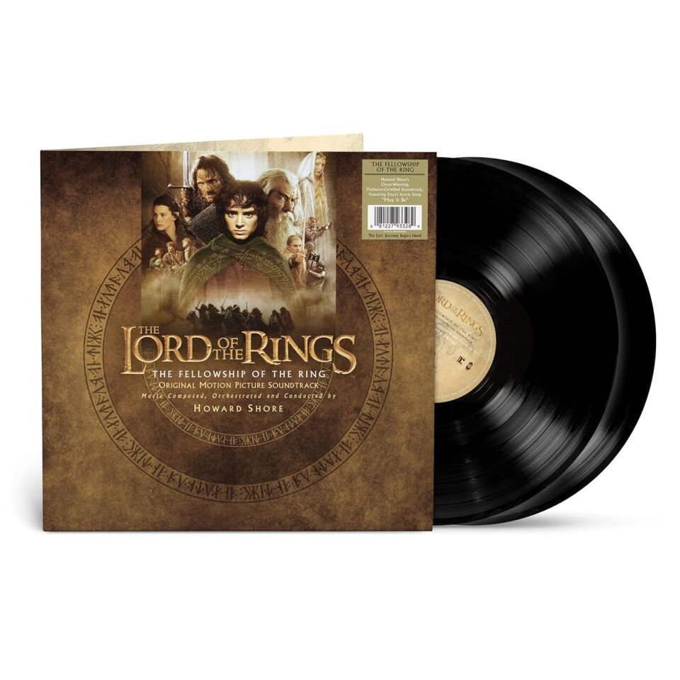 THE LORD OF THE RINGS THE FELLOWSHIP OF THE RING (2001) - HOWARD SHORE - 2LP 2025 SIFIR PLAK