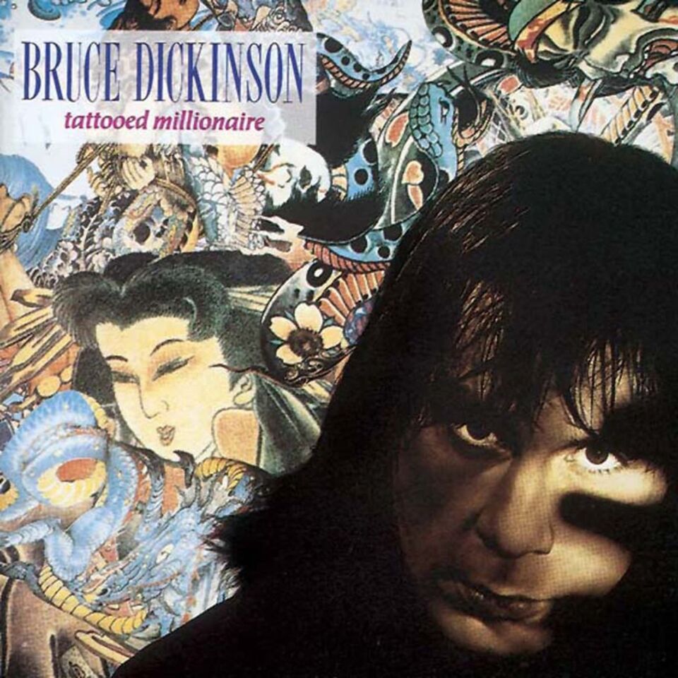 BRUCE DICKINSON (IRON MAIDEN) - TATTOOED MILLIONAIRE (1990) - LP 2017 EDITION SIFIR PLAK