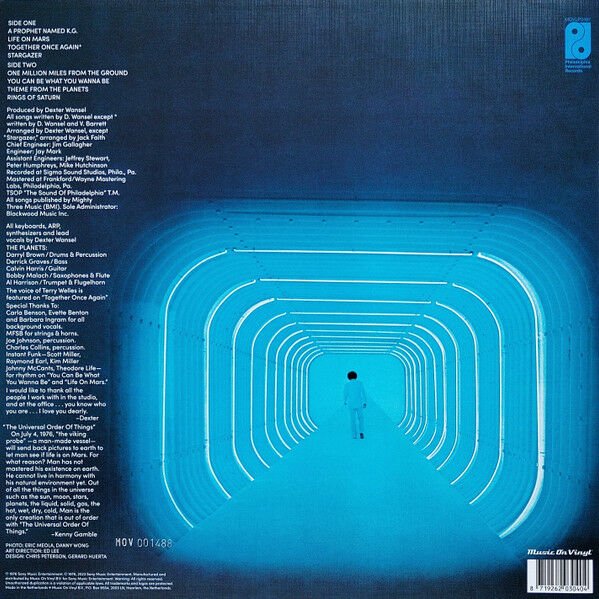 DEXTER WANSEL - LIFE ON MARS (1976) - LP 180GR 2023 EDITION FUNK JAZZ FUSION SIFIR PLAK