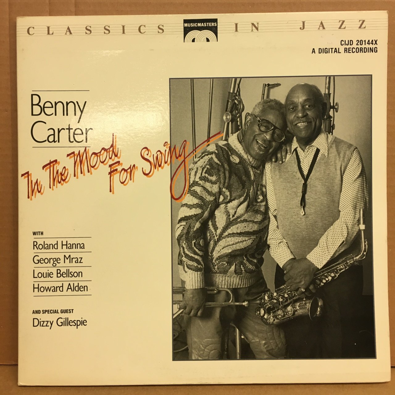 BENNY CARTER IN THE MOOD FOR SWING 2.EL PLAK
