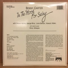 BENNY CARTER IN THE MOOD FOR SWING 2.EL PLAK
