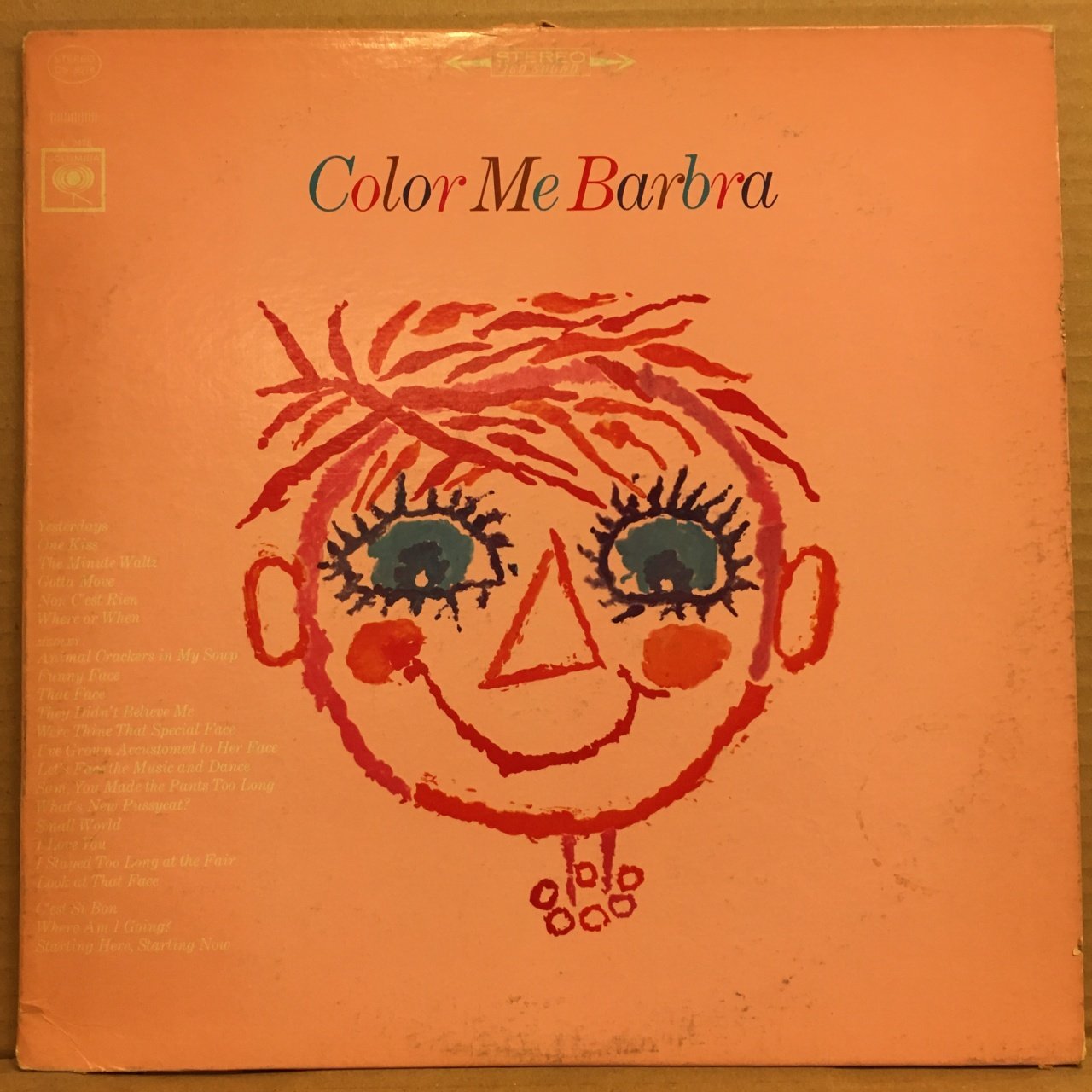 BARBRA STREISAND - COLOR ME BARBRA (1966) 2.EL PLAK