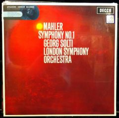 MAHLER - SYMPHONY NO 1 GEORG SOLTI 180 GRAM LP