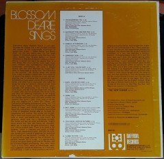 BLOSSOM DEARIE - SINGS (1973) - 2.EL PLAK İMZALI