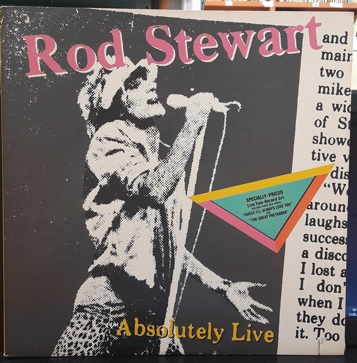 ROD STEWART - ABSOLUTELY LIVE (1982) - 2.EL 2PLAK