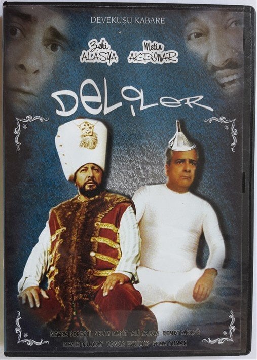 DELİLER DEVEKUŞU KABARE - ZEKİ ALASYA - METİN AKPINAR - DVD 2.EL