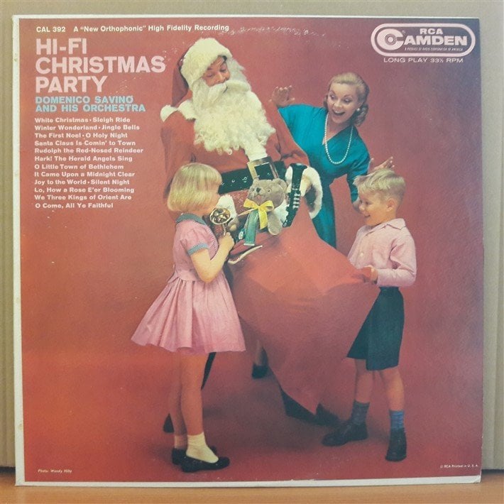 HI-FI CHRISTMAS PARTY - DOMENICO SAVINO AND HIS ORCHESTRA - LP 2.EL PLAK